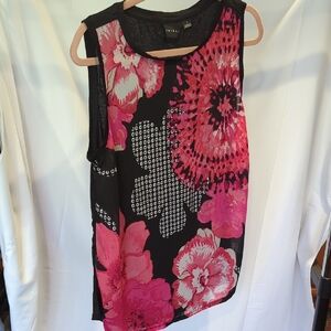 New Tribal Sheer Top - Size Small